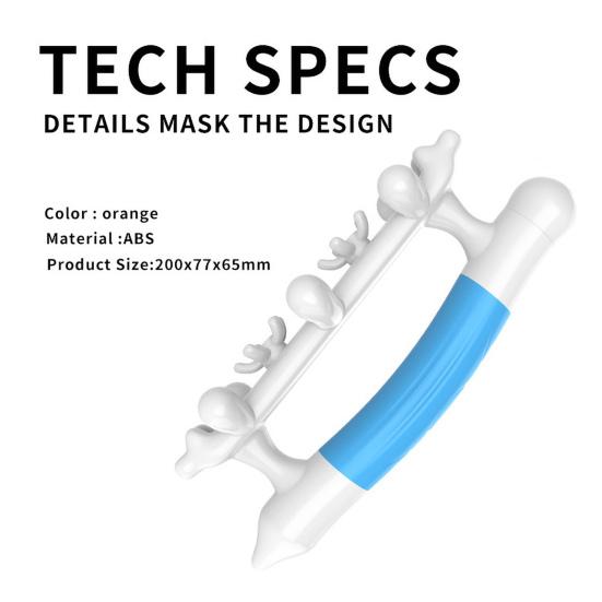 Массажер триггерной точки для миофасциального релиза. Ручной массажер для шеи, плеч, спины. Инструмент для восстановления мышц. Для облегчения боли в мышцах, лимфатической системы.