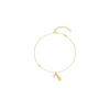 Louis Vuitton Nanogram Lv Initials Brass Plated Silver Necklace Unisex necklace Gold M63141