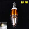 E14 E27 Светодиодная Ретро Лампа-Свеча 220В Энергосберегающая Лампа 5Вт 7Вт Точечный Светильник Лампочка Лампа Люстра Для Домашнего Декора