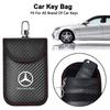 D4Car Key Case Signal Blocker Bag RFID Shielding Pocketor Bag For Mercedes Benz GLC CLE CLA GLB GLS W177 W205 W213 W222 Stickers