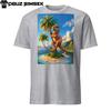 Funny Dinosaur Velociraptor Island Adventure Unisex T-Shirt Unisex Dino Tee