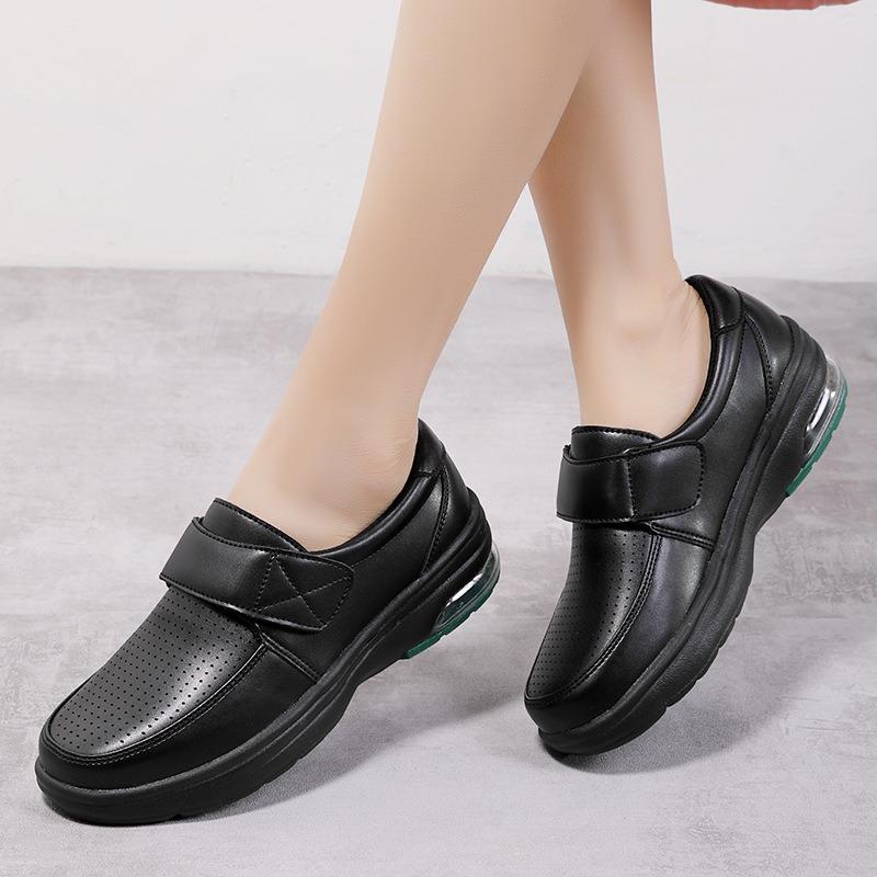 Sneakers Woman Nurse Clogs Shoes Nursing Women Summer Shoe Female Solid White Work Flats Walking Soft Non Slip Hospital Nurse Flats