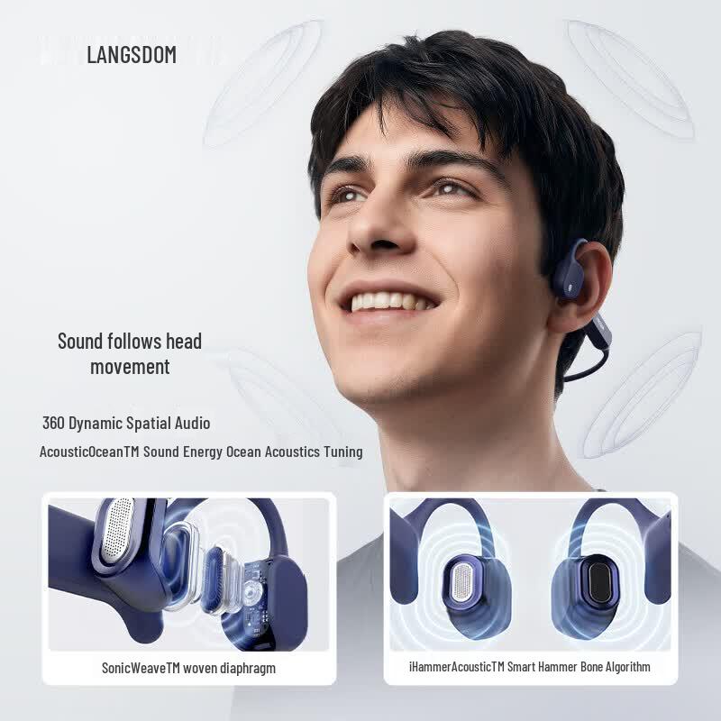 Спортивные наушники Lanston AirWave Max2 с костной проводимостью