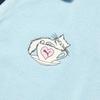 Puma X Monday Хлопковая футболка-поло с коротким рукавом и цветовыми блоками для унисекса 638984-77