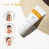 Brinton Солнцезащитный гель для лица и тела UV Doux SPF 50 PA+++ | Матовый, безмасляный, водостойкий | Защита от UVA/UVB-лучей | Для всех типов кожи | 100 г