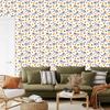 Fox Wallpaper in white, light gray and cream for the living room and bedroom 50x1000