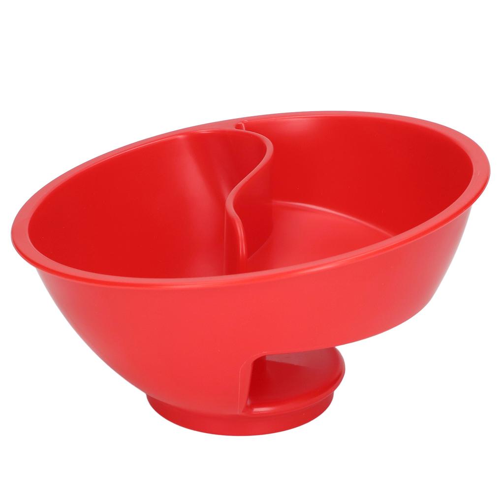 Cereal Divided Bowl Multipurpose BPA Free Stackable Separated Snack Bowl for Ice Cream Yogurt
