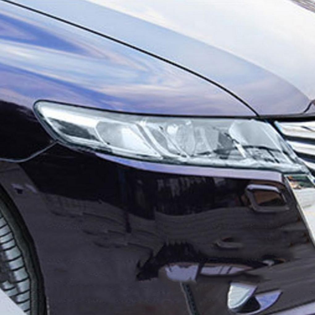 Желтый Автомобильный Задний Противотуманный Головной Свет Фара Тонировочная Пленка Накладка 30x60см