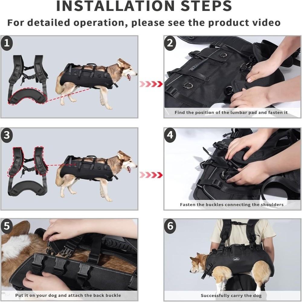 Breathable Dog Carrier Bag Horizontal Puppy Travel Bag Durable Dog Backpack Pet Supplies