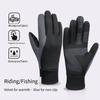 Перчатки для велоспорта, велосипеда, женщин и мужчин, термофлисовые, для холодного ветра, водонепроницаемые, для сенсорного экрана, для велосипеда, теплые, для бега, катания на лыжах, варежки