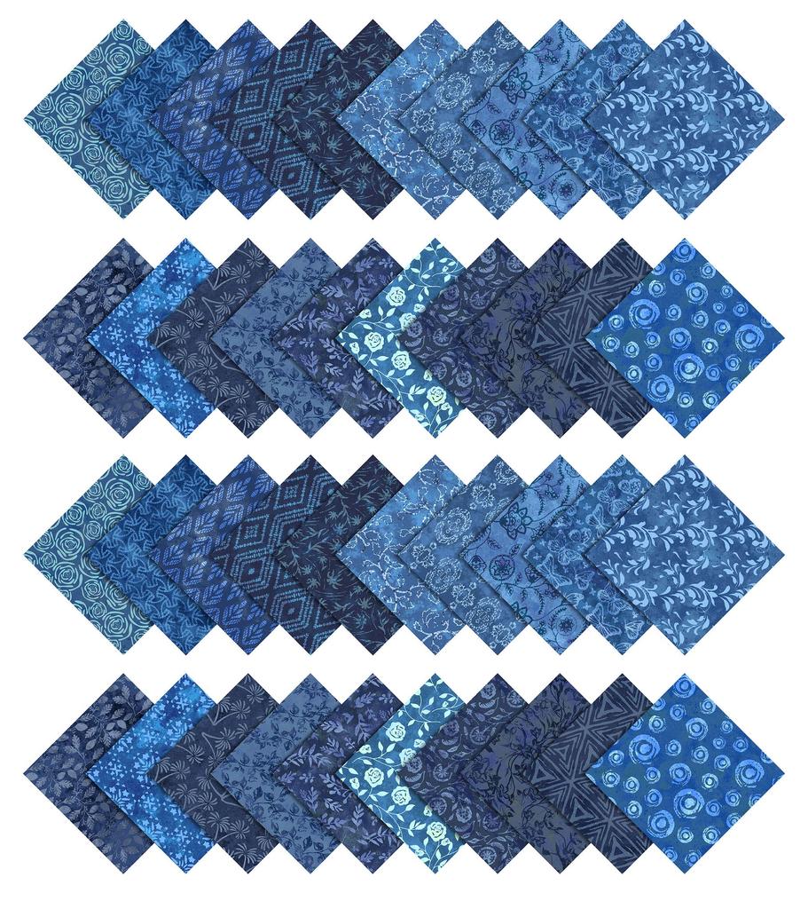 Soimoi Батик Принт Предварительно Вырезанные 5-дюймовые Квадраты Хлопковой Ткани Лоскутное Шитье Сделай Сам Лоскутное Шитье