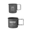 Boiling Over Campfire Compatible Camping Mug Set Aluminum Alloy 300ml 400ml