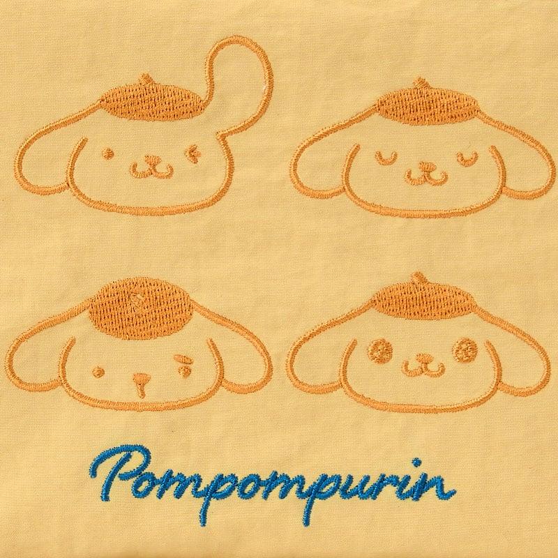 Косметичка Sanrio Pompompurin с 3 карманами ( лицо ) Новые персонажи Sanrio из Японии