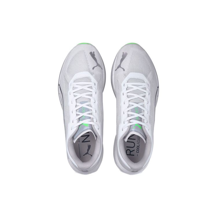 Puma Мужские кроссовки Velocity Nitro COOLadapt White Black Elektro-Green 195094-01