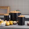 Сетчатый кухонный бамбуковый чехол ведро для хранения свежих продуктов черное ящик для хранения картофеля, лука, чеснока металлическая банка для хранения картофеля
