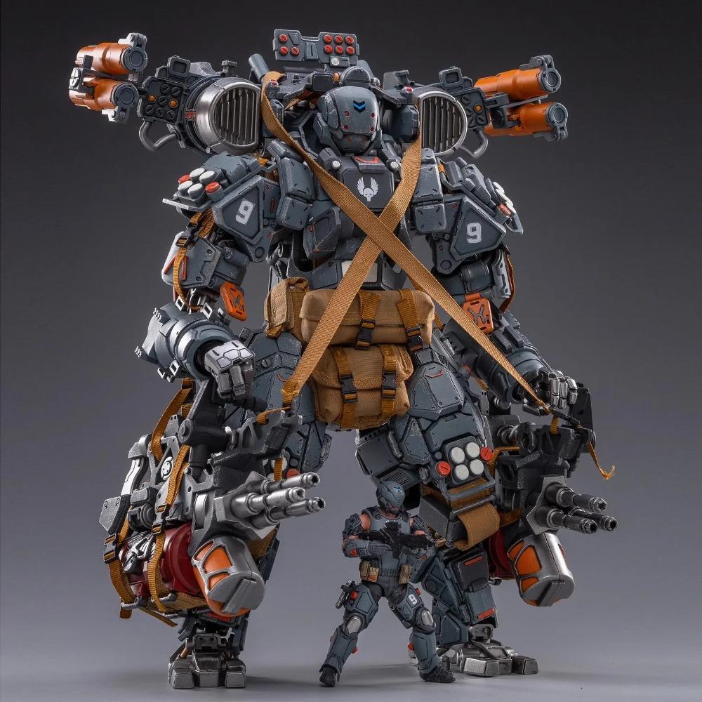 JOYTOY 1/25 Бог войны 86 Тиекви Двойной пилот Железный разрушитель Стальной костяной мех Рождественский подарок Хобби Экшн-фигурки Модель Игрушки