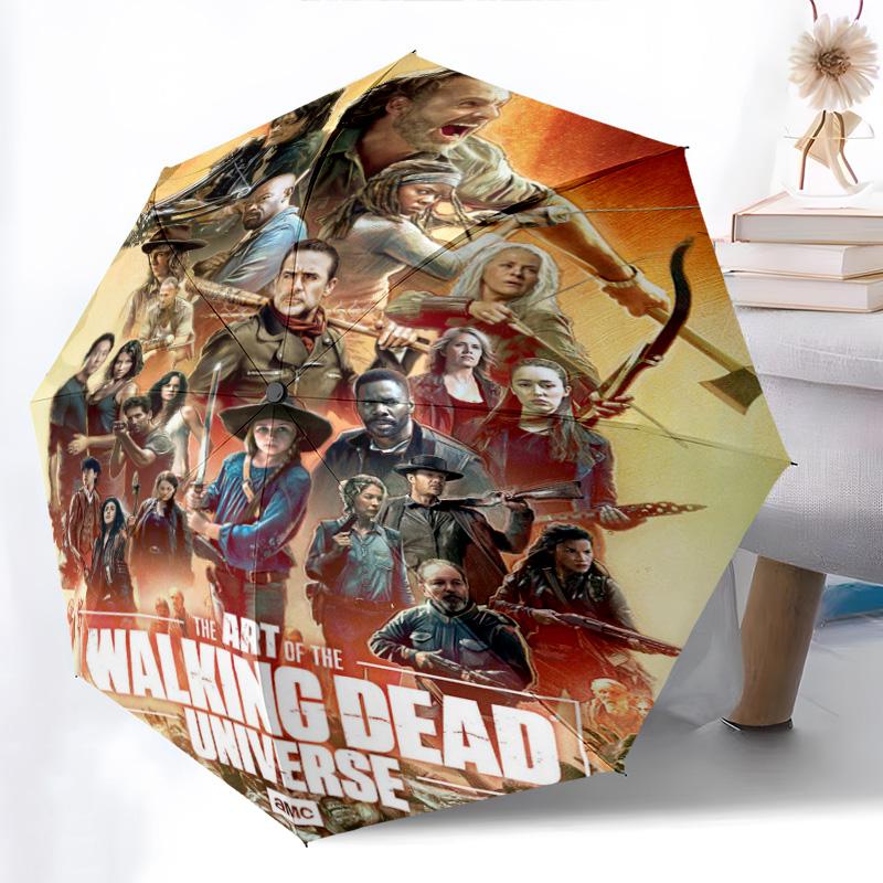 Survival Struggle Post-Apocalyptic World Folding umbrella Suitable for all seasons Portable outdoor Umbrella travel