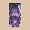 HSR Castorice Матовый ТПУ Чехол для Мобильного Телефона для Samsung Galaxy M55 54 42 35 34 33 32 23 22 15 14 13 12 F55 5G Цветной Чехол