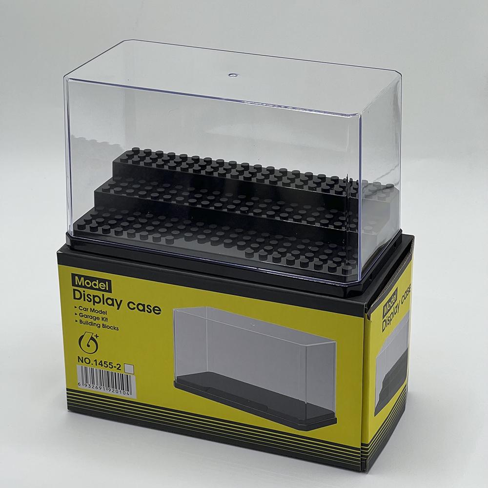 Dustproof Acrylic Mini Figure Model Collection Display Box Building Block Storage Plexiglass Showcase