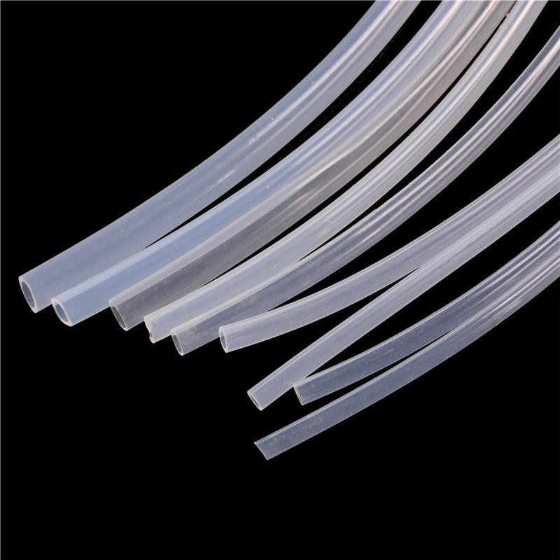 1M Food Grade Clear Translucent Silicone Tube Non-Toxic Beer Milk Soft Rubber