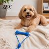 Puppy Gum Relief Dog Chew Toy with Rope, Dental Cleaning Stick for Puppy, Interactive Teeth Grinding Small Middle Large Dogs Puppies
