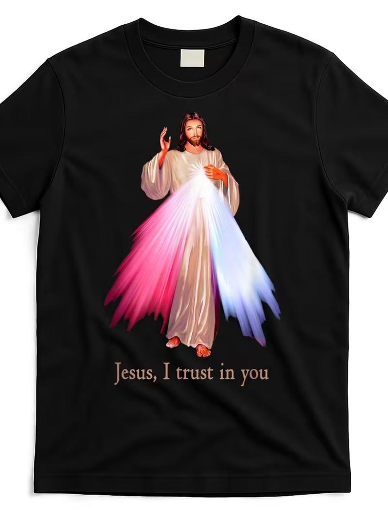 Divine Mercy Jesus I Trust in You T Shirt Same Style for Men and Women 2026 Summ