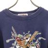 CAPTAIN SANTA made in Japan Long sleeve sweat trainer L Navy Men's Used