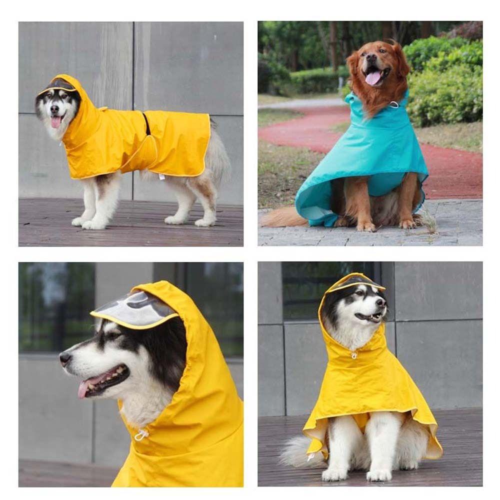 Waterproof Puppy Dog Apparel Clothes Hoody Dog Raincoat Pet Supplies Pet Rain Jacket Dog Clothes