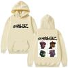 The Gorillaz Rock Band's Album Features Pattern Prints on Men Women Hoodies Sweatshirt Pullovs Hip-hop Alternative Tracksuit Female Male Clothing