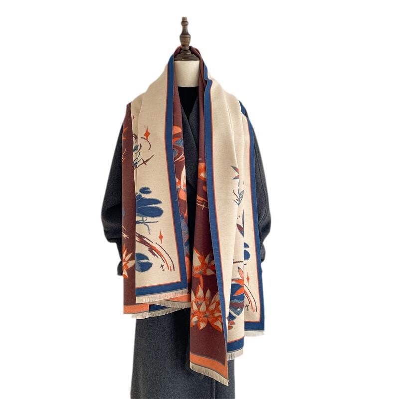 Women's Vintage Chinese Style Warm Scarf