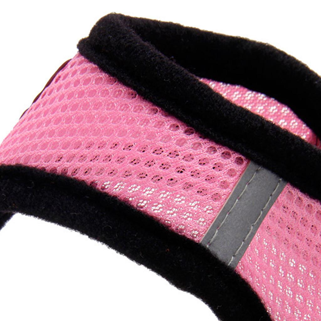 Dog Harness with Leash Mesh Cloth Adjustable Soft Breathable Pet Vest for Outdoor Training and