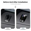 -4PCS Car Door Lock Latch Metal Auto Door Lock Pins Cover Front Rear Door Lock Knob Stickers Accessories For BMW X5 G05 2019-202