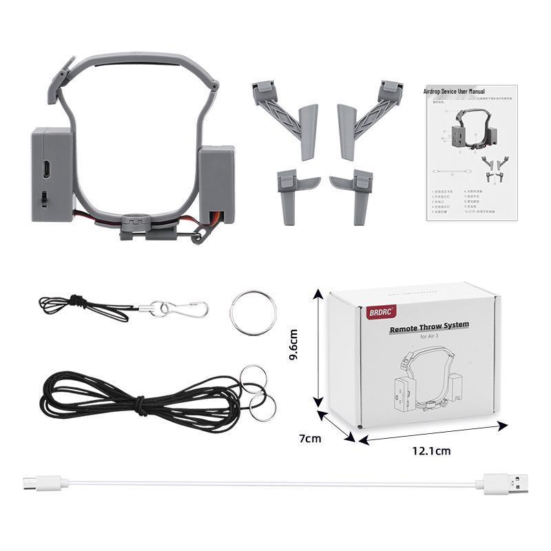 Устройство сброса DJI AIR3S для MAVIC AIR3 - Параболический метатель, аксессуар для воздушной доставки подарков
