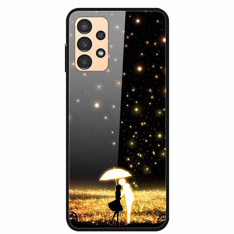 Чехол для Samsung A53 5G 2022 Мраморное Закаленное Стекло Жесткая Задняя Крышка для Samsung Galaxy A33 A73 5G Чехлы для Телефона Защитные Fundas