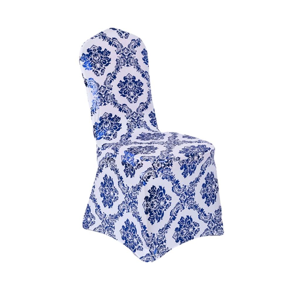 Dust-proof Bronzing Elastic Chair Cover Full Cover Wedding Chair Cover Restaurant