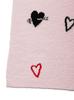 Furfur Baby Moko Heart Print Blanket RWGG215544 Women's Pink F
