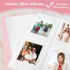 256 Cards Photocard Holder Book Card Protectors Pages Photo Card Card Holder Sleeve for Kpop Storage Office Card Organization Protect Card