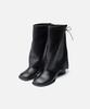 Then Moia Ankle Boots (Long Boot Cover) / Black