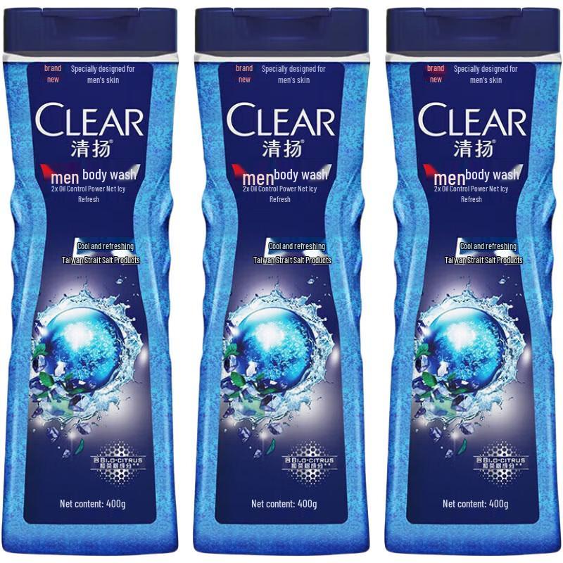 Clear Men Icy Cool Oil Control Shower Gel