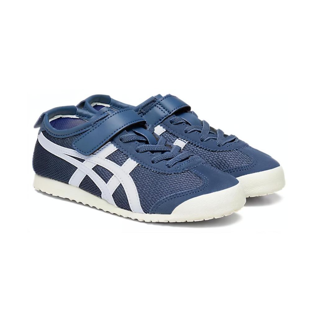 ONITSUKA TIGER MEXICO 66 Низкие детские беговые кроссовки Синие Дети в возрасте от 3 до 7 лет 1184A128-400