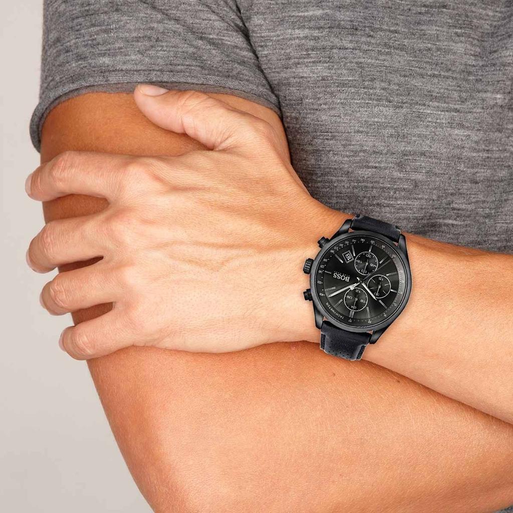МУЖСКИЕ ЧАСЫ HUGO BOSS 1513474 Grand Prix (zh043a)