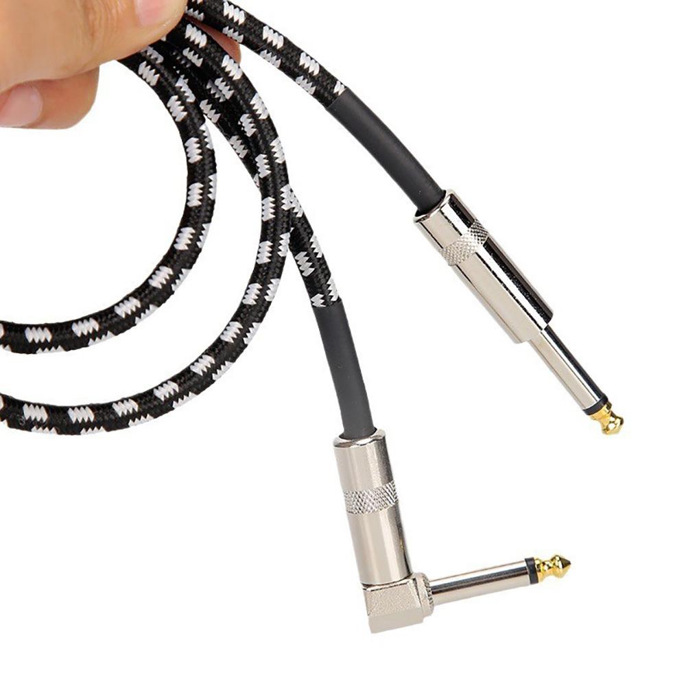 6.35mm Audio Cables TRS 1/4 Inch 6.5mm Audio Cable for Electric Guitar Bass 1.5m 3m Gold Plated Shielded Low Noice Jack Cable