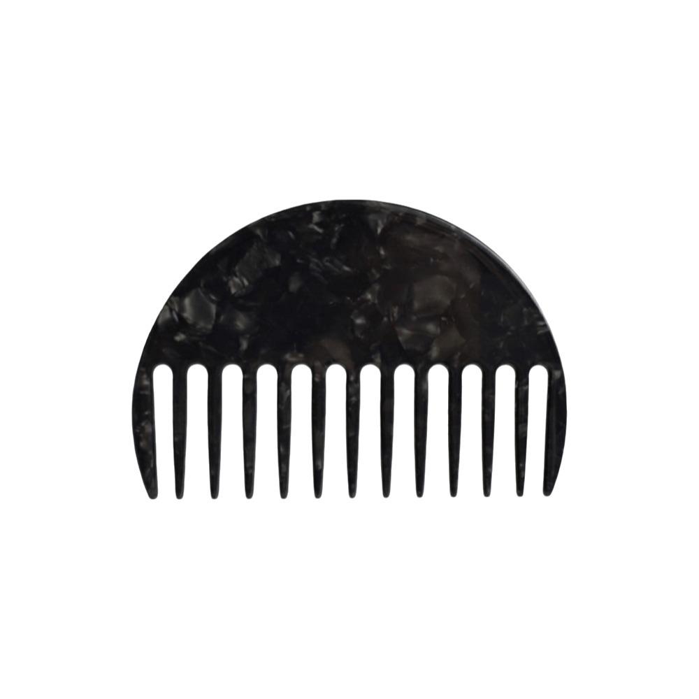 Acetate Hair Styling Combs Half-Round Grooming Comb Salon Hair Styling Tool