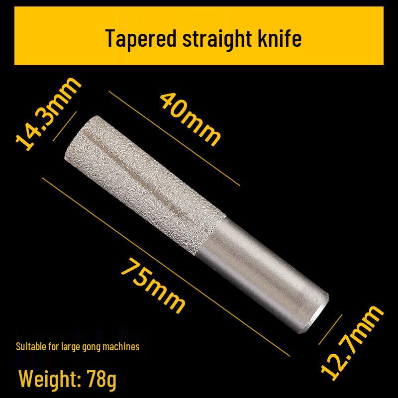 Quartz Stone Knife Diamond Carving Tools - Seam Cutter Head for Countertop Trimming