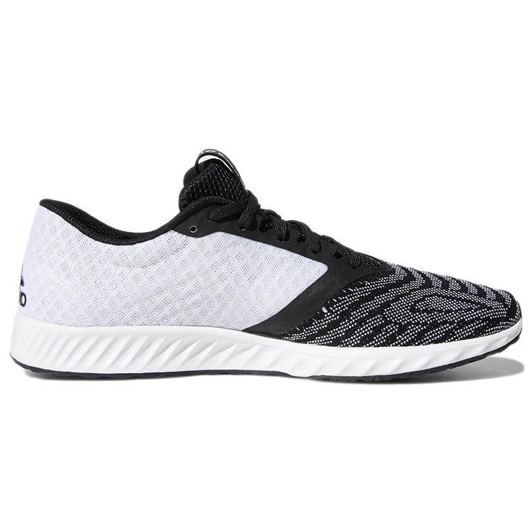 Adidas Aerobounce Pr Удобные Повседневные Дышащие Тканевые Низкие Кроссовки Мужские Кроссовки Черные Белые AQ0106