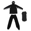 Motorcycle Rain Suit Water Proof Breathable Lightweight Rain Jacket Pants With Hidden Shoe Covers Fo