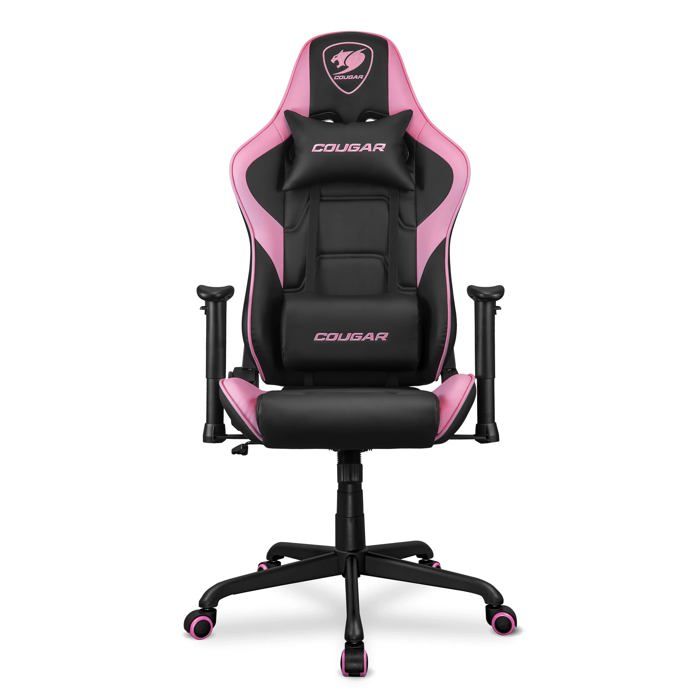 Fauteuil gaming - Cougar Gaming - ARMOR ÉLITE EVA - Ergonomique - Cuir Synthétique - Rose