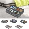 Non-Woven 12 Grids Shoes Storage Bag Breathable Reusable Bed Bottom Shoe Storage Box Visual Foldable Under Bed Shoe Organizer