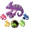 BLUE STARZ 13923 Chameleon Dog Toy with Chew Plush Toy for Stress Gift for Small To Medium Dog Toy Sound, Break-Resistant Toy, Teething, Pull-and-Tug