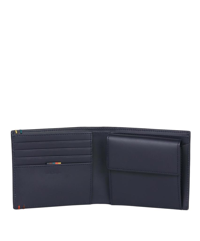 Официальный кошелек Bifold 553410P854 Navy [Paul Smith] для мужчин